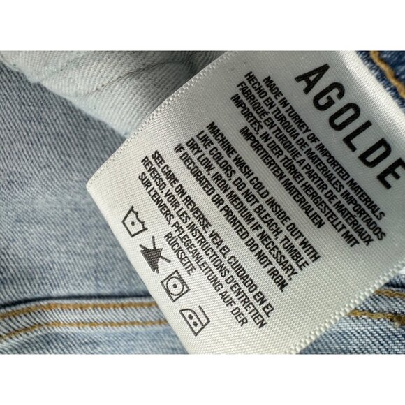 Agolde Sophie Ankle Skinny Women's Denim Jeans Organic Cotton Stretch 27X28 - Picture 15 of 16